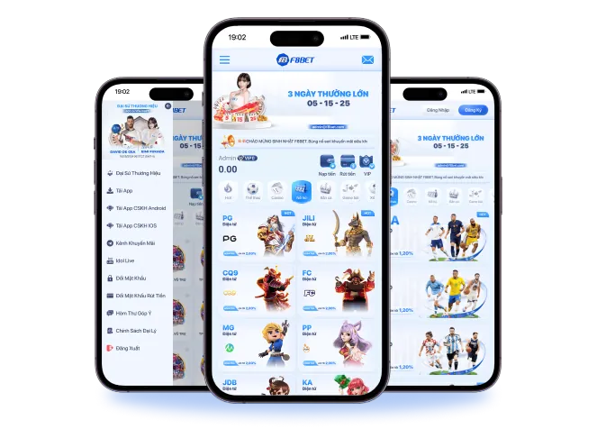 Ứng dụng di động abcvip win trên điện thoại